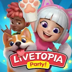 Livetopia Party MOD APK Download Logo